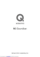 Q Acoustics M3 Benutzerhandbuch