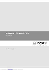 Bosch VIDEOJET connect 7000 Bedienungsanleitung