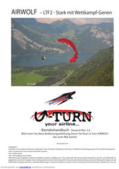 U-Turn AIRWOLF Betriebshandbuch