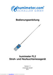 humimeter.com FL2 Bedienungsanleitung