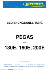 Invertech Pegas 160E Bedienungsanleitung