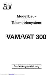 elv VAT 300 Bedienungsanleitung