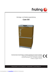 Froling Cube 330 Montage Und Bedienungs Anleitung