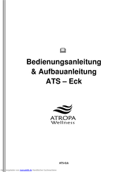 Atropa Wellness ATS - Eck Bedienungsanleitung & Aufbauanleitung