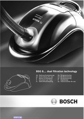 Bosch BSG 8... Series Gebrauchsanweisung