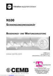 CEMB N100 Bedienungs- Und Wartungsanleitung