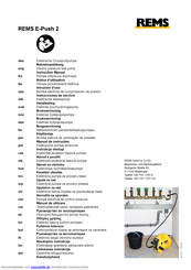 REMS E-Push 2 Betriebsanleitung