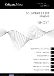 Kruger&Matz GHOST Bedienungsanleitung