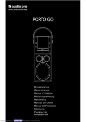 Audio Pro PORTO GO Bedienungsanleitung