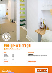OBI Design-Weinregal Selbstbau-Anleitung