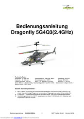 Walkera Dragonfly 5G4Q3 Bedienungsanleitung