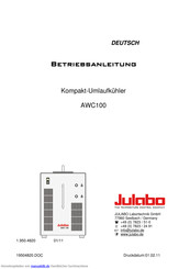 Julabo AWC100 Betriebsanleitung