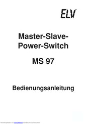 elv Master Slave MS 97 Bedienungsanleitung