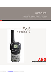AEG PMR Voxtel R110 Bedienungsanleitung