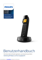 Philips D145 Benutzerhandbuch