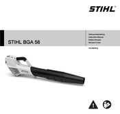 Stihl BGA 56 Gebrauchsanleitung