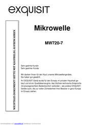 Exquisit MW720-7 Bedienungsanleitung