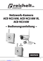 Reichelt Elektronik ACD NC218W IR Bedienungsanleitung