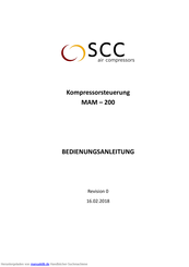 SCC MAM-200 Bedienungsanleitung