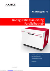 AXITEC AXIstorage Li 7S Konfigurationsanleitung