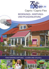 Rollo Rieper CAPRIO FLEX Bedienungs-, Wartungs- Und Pflegeanleitung