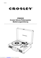 Crosley CR8005D Bedienungsanleitung