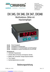 Motrona DX348 Bedienungsanleitung