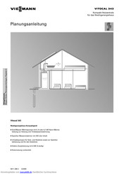 Viessmann Vitocal 343 Planungsanleitung