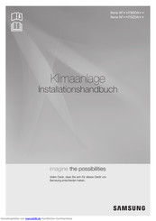 Samsung AF**FSSDA Serie Installationshandbuch