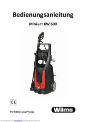 WILMS Mini-Jet KW 600 Bedienungsanleitung