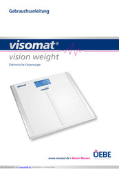 visomat vision weight Gebrauchsanleitung