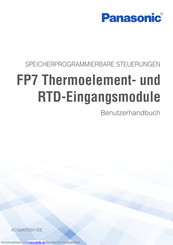 Panasonic FP7 Analogausgangsmodul Benutzerhandbuch