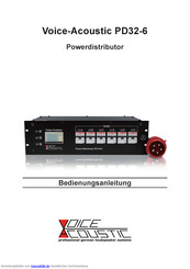 Voice-Acoustic PD32-6 Bedienungsanleitung