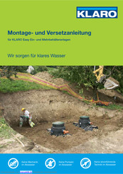 Klaro Easy Carat XL Montage- Und Versetzanleitung