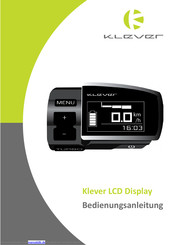 Klever LCD Display Bedienungsanleitung