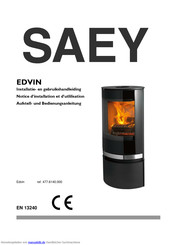 Saey EDVIN Aufstell- Und Bedienungsanleitung