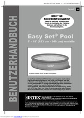 Intex EASY SET Benutzerhandbuch