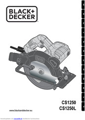 Black+Decker CS1250L Gebrauchsanweisung