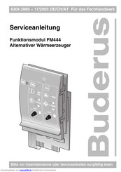 Buderus FM444 Serviceanleitung