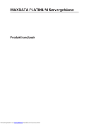 MAXDATA Platinum Produkthandbuch