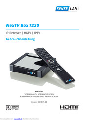 NexTV Box T220 Gebrauchsanleitung