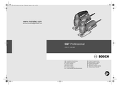 Bosch GST Professional 120E Originalbetriebsanleitung