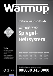 Warmup WMD 3 Installationshandbuch