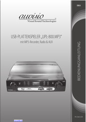 Awisio UPL-800.MP3 Bedienungsanleitung