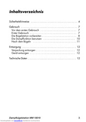 Micromaxx MM 10019 Bedienungsanleitung