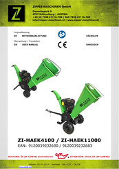 Zipper ZI-HAEK11000 Betriebsanleitung