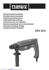 Narex EKV 20 E Originalbetriebsanleitung
