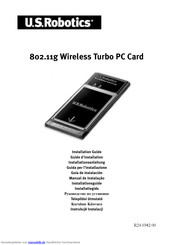 U.S.Robotics 802.11g Wireless Turbo Multi-function Access Point Installationsanleitung