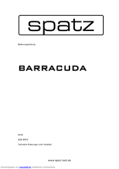 Spatz BARRACUDA Bedienungsanleitung