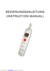TFA Dostmann 31.2001 Bedienungsanleitung